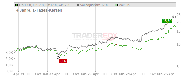 NIKKON Holdings Chart